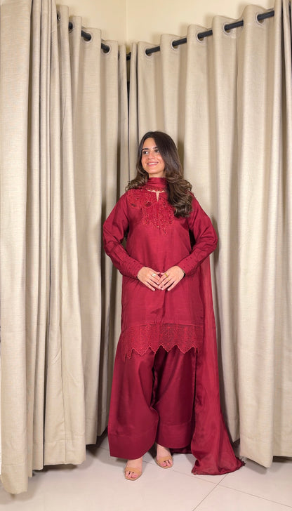 Umixed Reddish Berry Mehroon