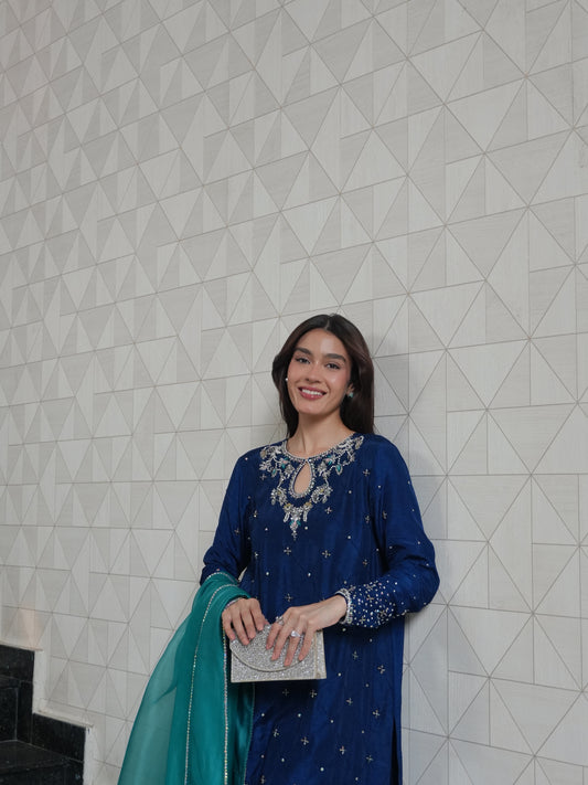 Abeera (Deep Midnight blue)